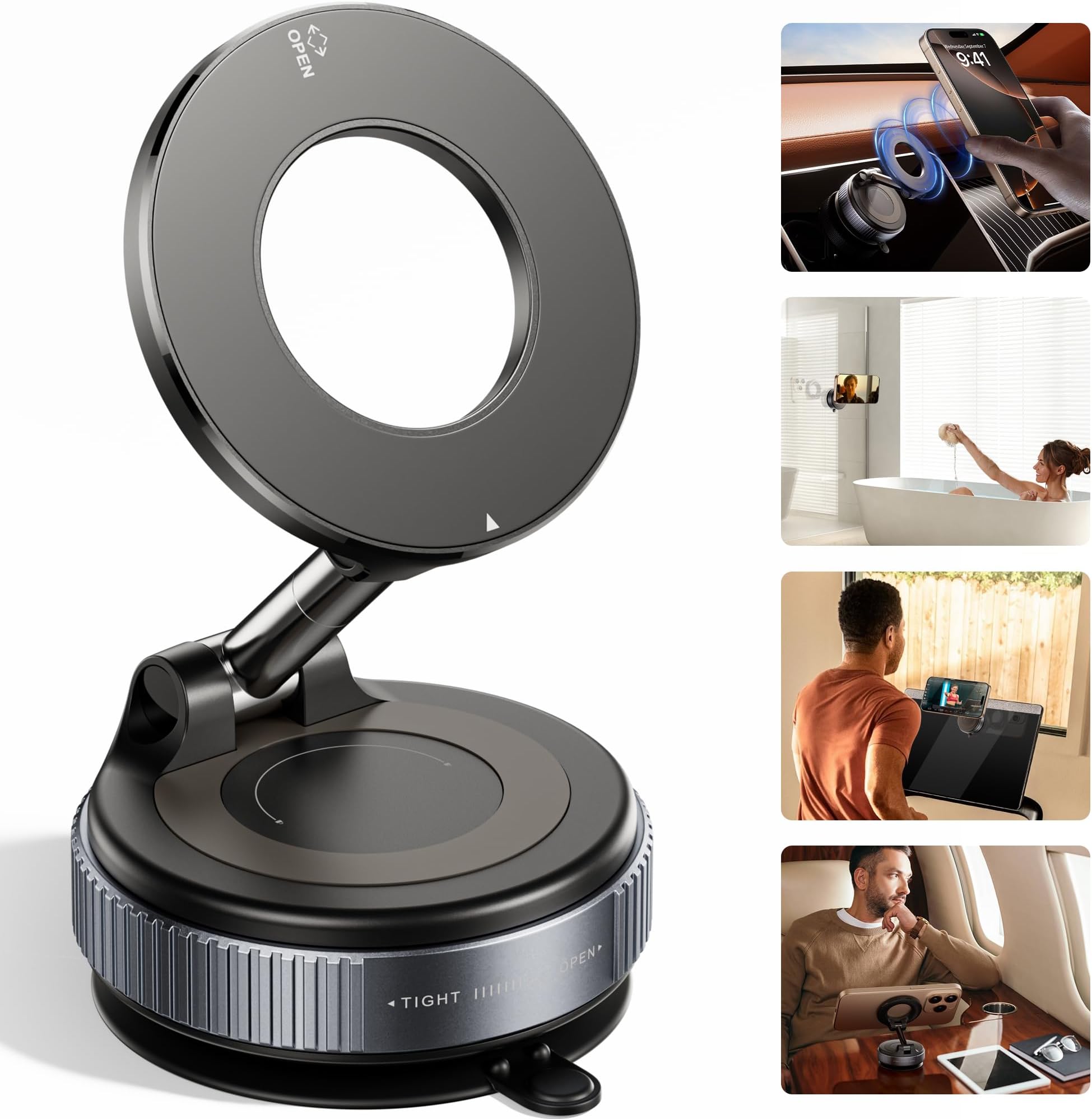 Support téléphone Magnétique Rotatif 360°