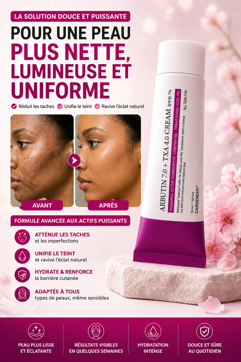 La crème anti-taches qui redonne éclat et confiance à votre peau