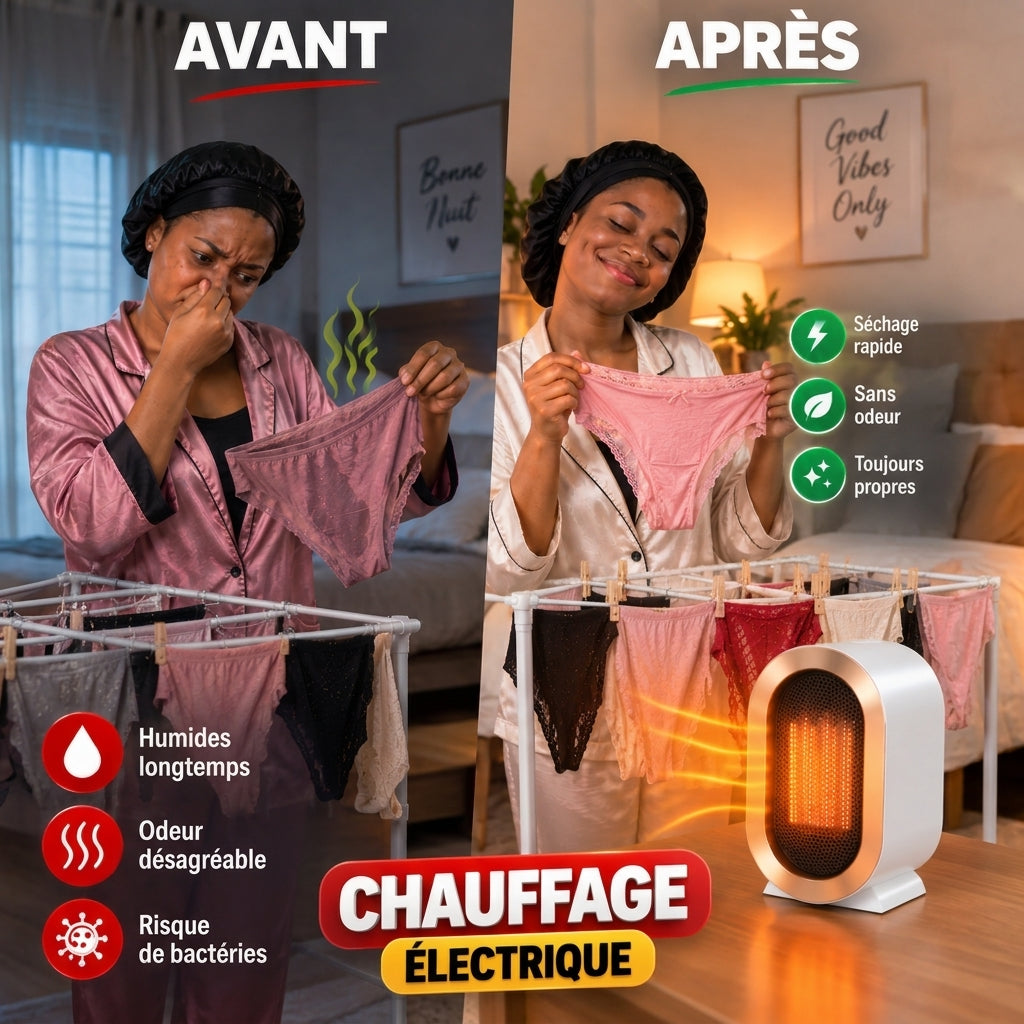Chauffage électrique portable multi-usage
