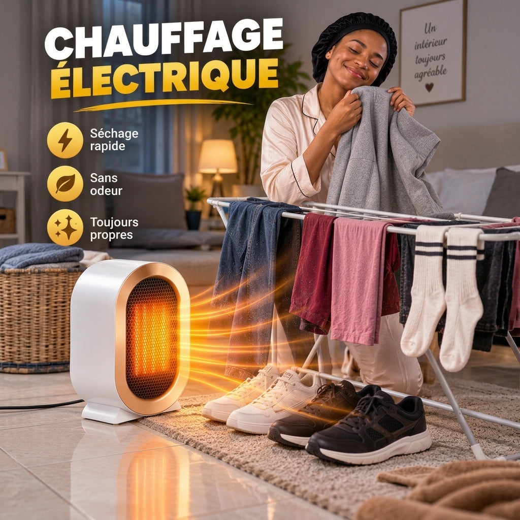 Chauffage électrique portable multi-usage