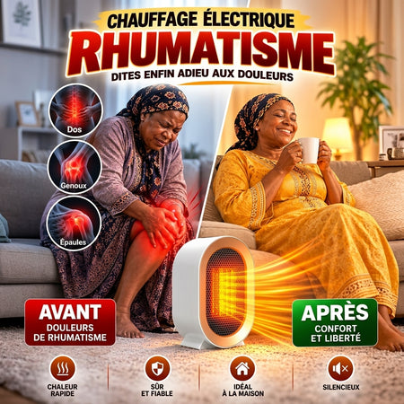 Chauffage électrique portable multi-usage