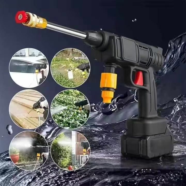Pistolet Haute Pression Portable – Nettoyez Partout !