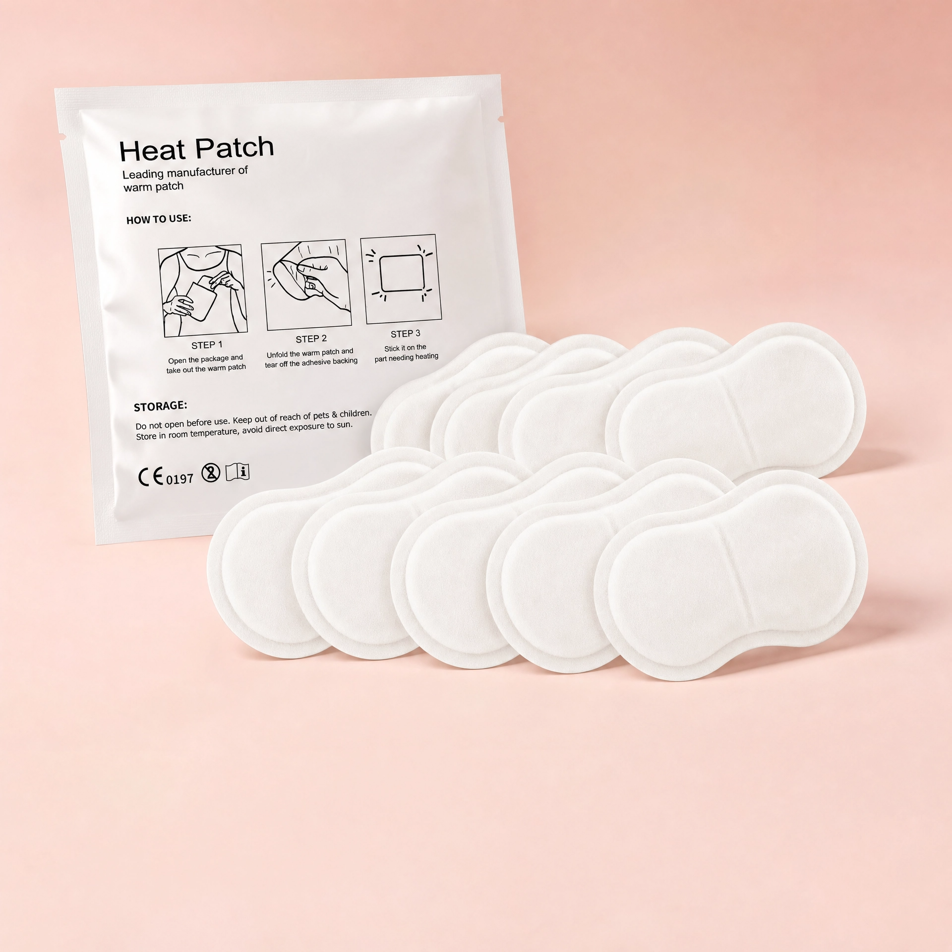 Patch Chauffant Anti-Crampes — Fini les règles qui te clouent au lit, soulagement en quelques minutes