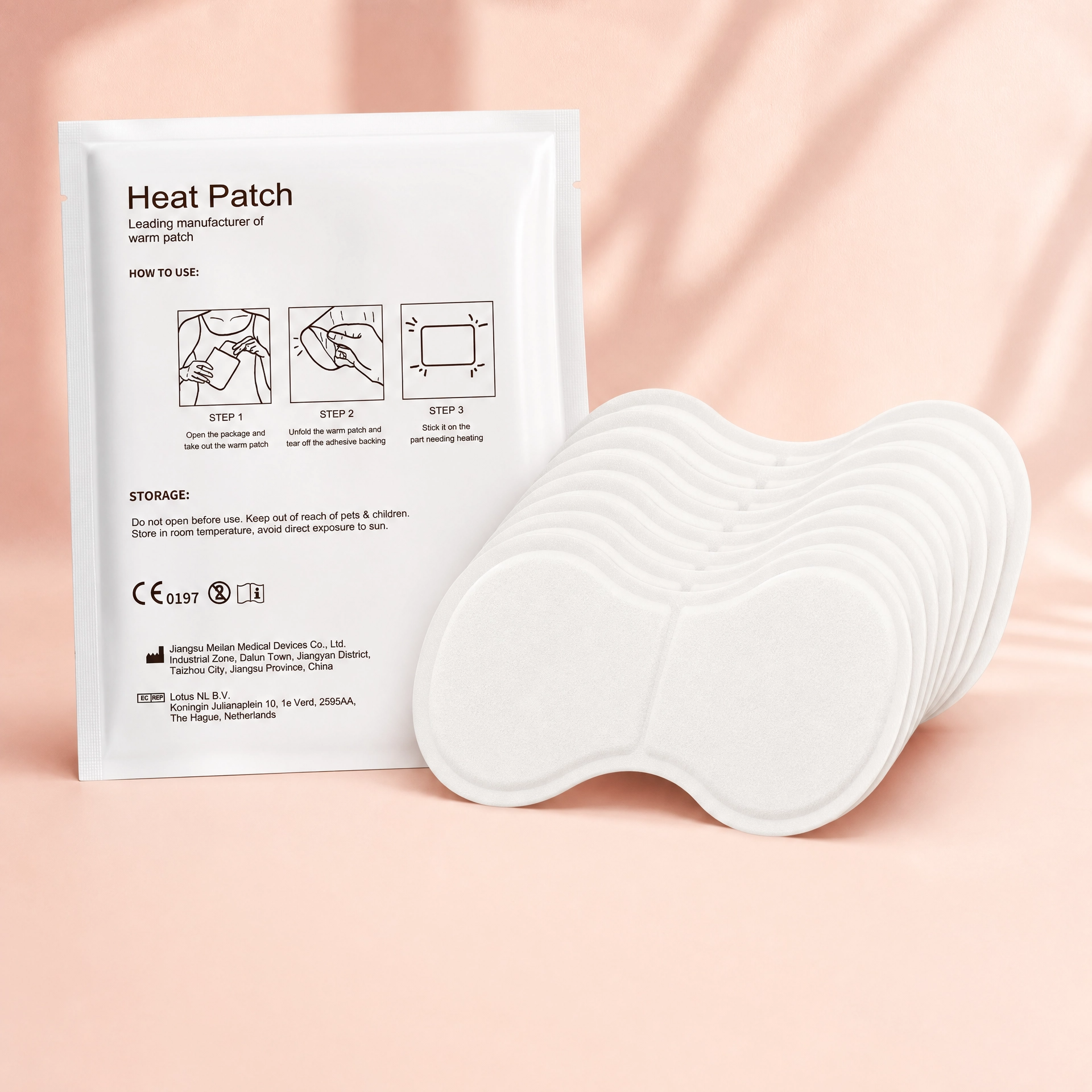 Patch Chauffant Anti-Crampes — Fini les règles qui te clouent au lit, soulagement en quelques minutes